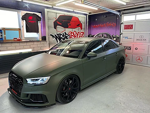 Audi RS3 (2019), Folierung von WrapBro's