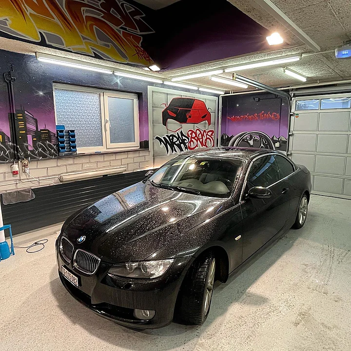 BMW 325i, Folierung, Bild 6
