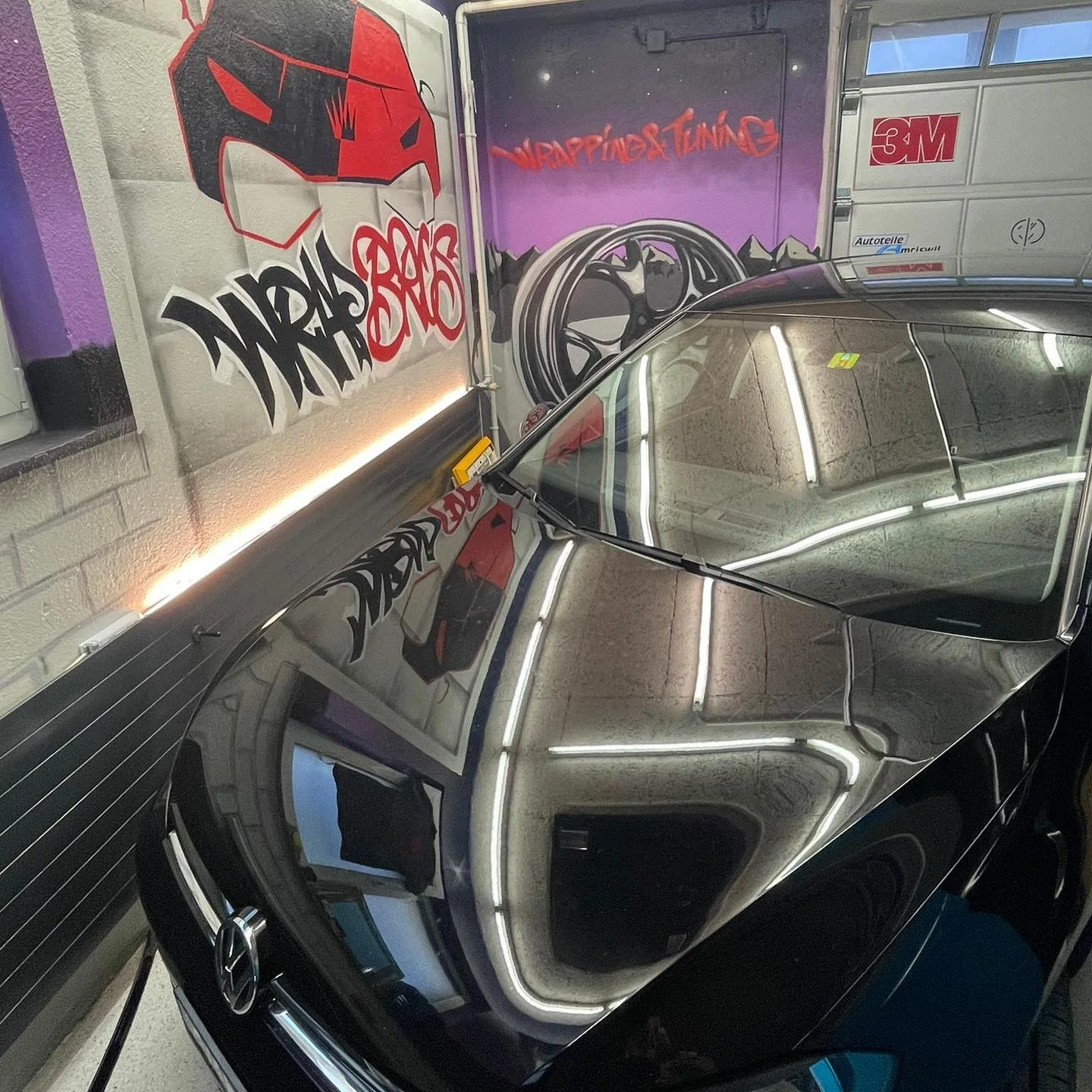 VW Golf 7, Teilfolierung