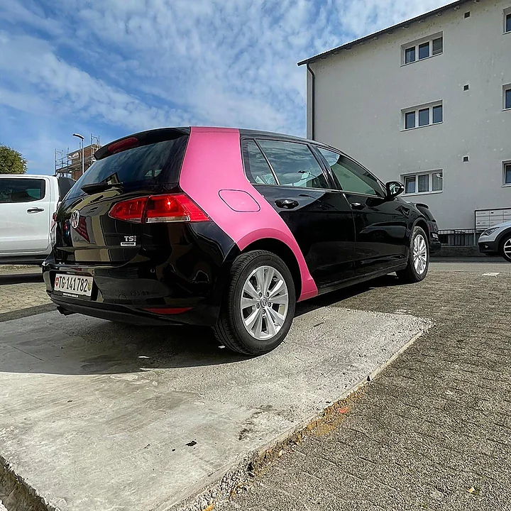 VW Golf 7, Teilfolierung, Bild 4