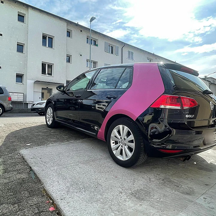 VW Golf 7, Teilfolierung, Bild 5