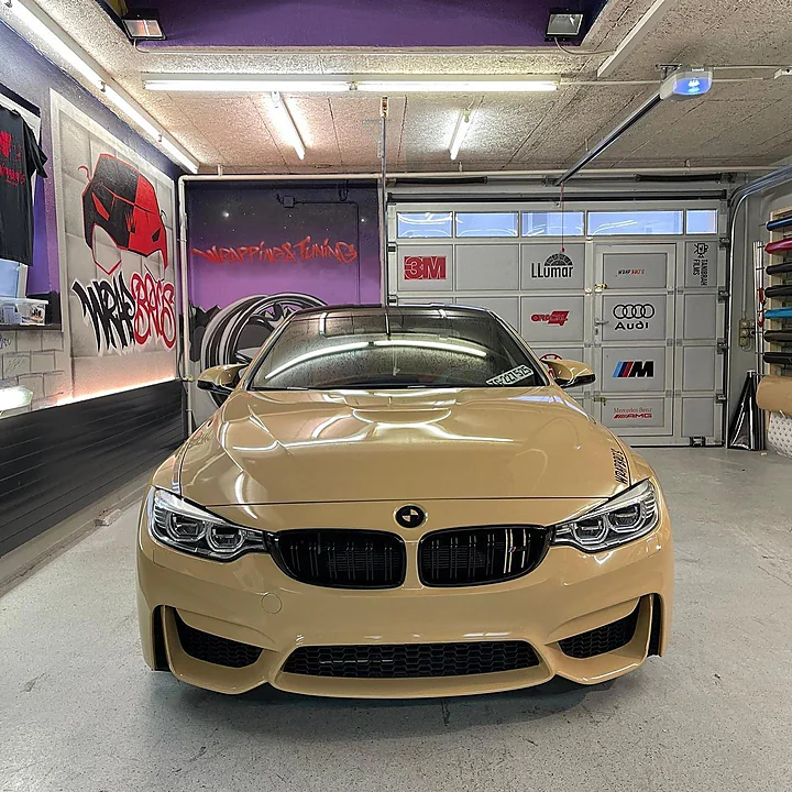 BMW M4, Folierung, Bild 1