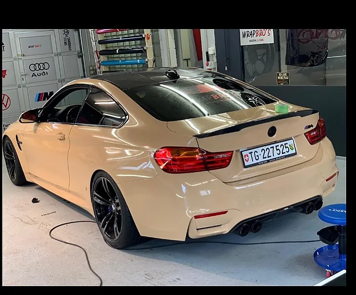 BMW M4, Folierung, Bild 4