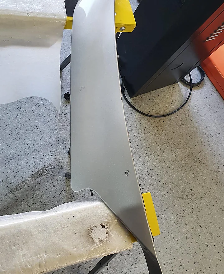 Motorrad, Teilfolierung, Bild 2