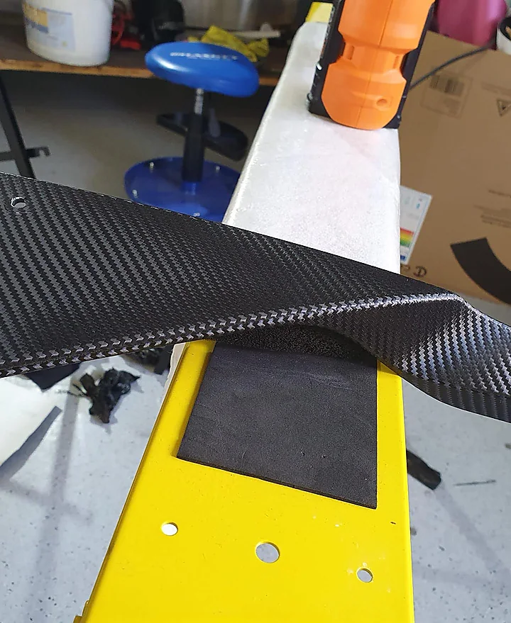Motorrad, Teilfolierung, Bild 7