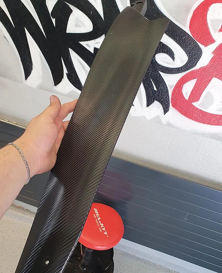 Motorrad, Teilfolierung, Bild 9