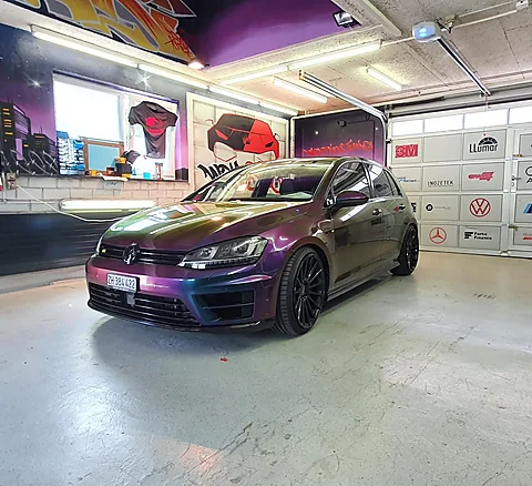 VW Golf 7 R, Folierung von WrapBro's