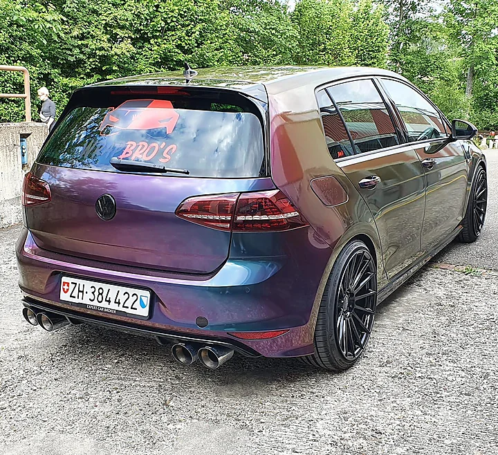 VW Golf 7 R, Folierung, Bild 3