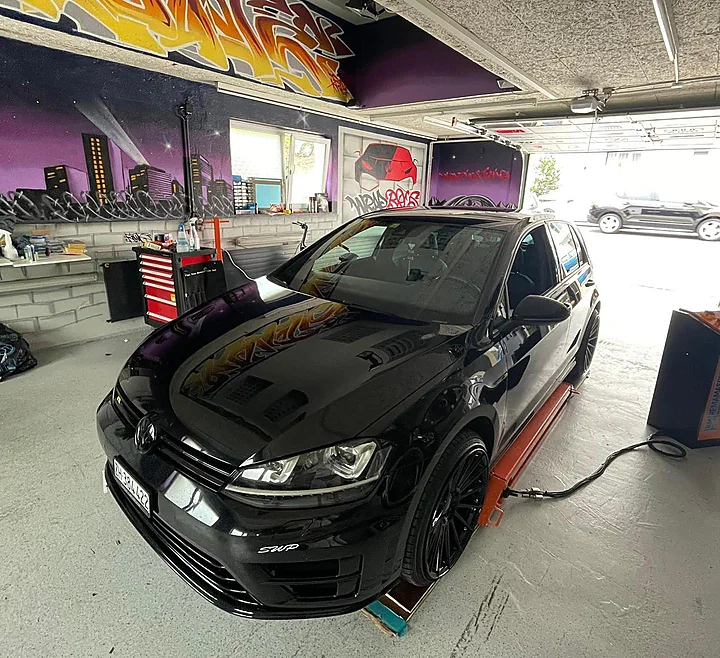 VW Golf 7 R, Folierung, Bild 7