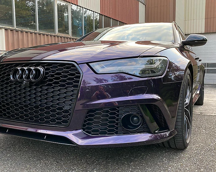 Audi RS6, Folierung + Chrome Delete, Bild 2