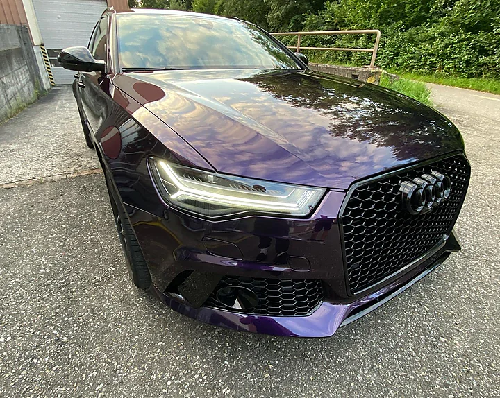 Audi RS6, Folierung + Chrome Delete, Bild 4