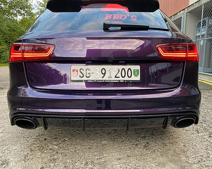Audi RS6, Folierung + Chrome Delete, Bild 7