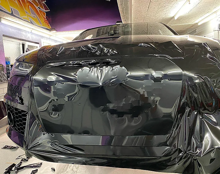 Audi RS6, Folierung + Chrome Delete, Bild 9