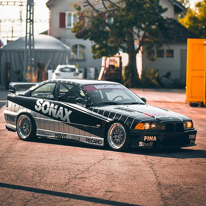 BMW M3 (E36), Teilfolierung, Bild 4