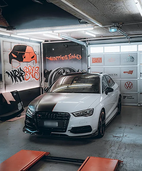 Audi S3, Folierung von WrapBro's