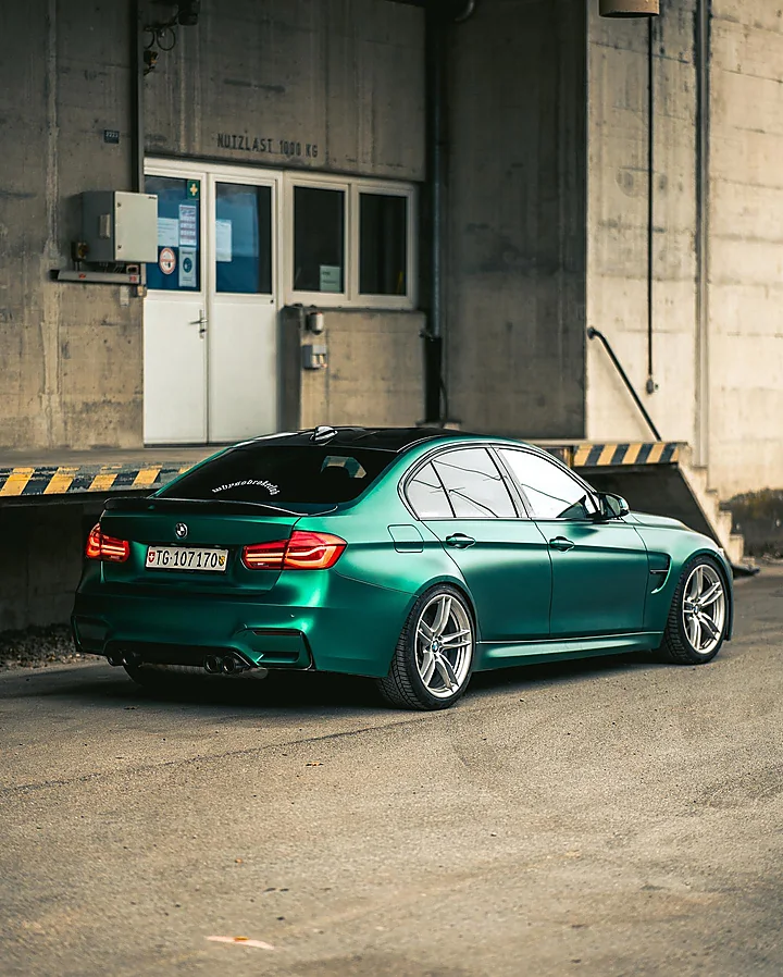 BMW M3, Folierung, Bild 1