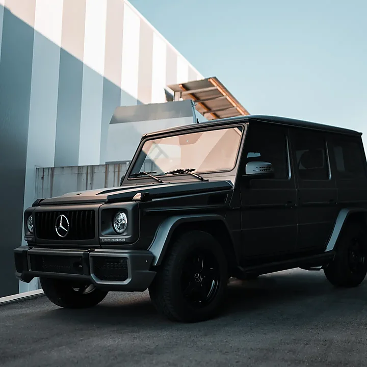 Mercedes-Benz G55 AMG, Folierung + Facelift-Umbau, Bild 1