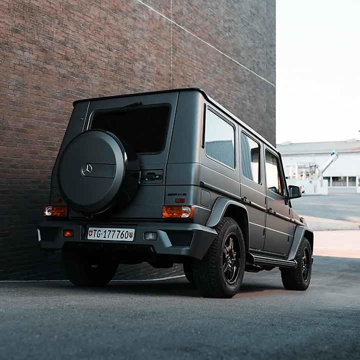 Mercedes-Benz G55 AMG, Folierung + Facelift-Umbau, Bild 3