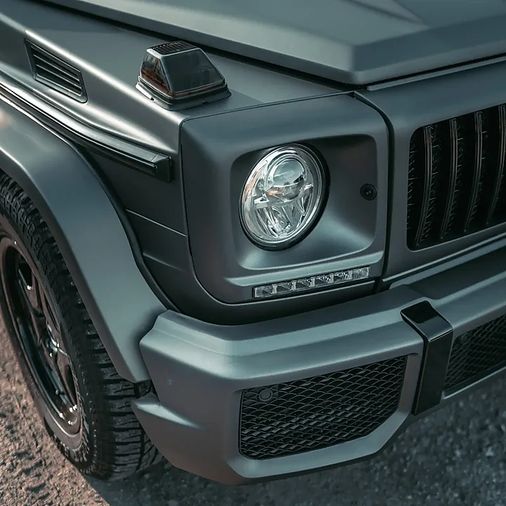 Mercedes-Benz G55 AMG, Folierung + Facelift-Umbau, Bild 6