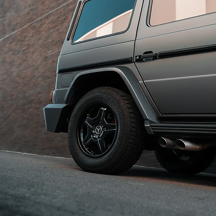 Mercedes-Benz G55 AMG, Folierung + Facelift-Umbau, Bild 8