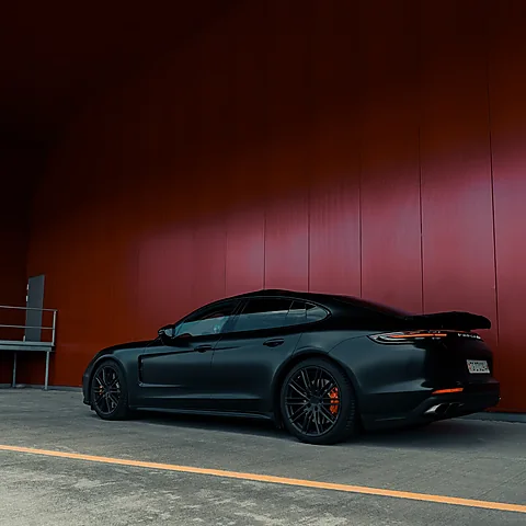 Porsche Panamera Turbo, Folierung + Lackierung von WrapBro's
