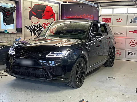 Range Rover Sport, Scheibenersatz + Teilfolierung von WrapBro's