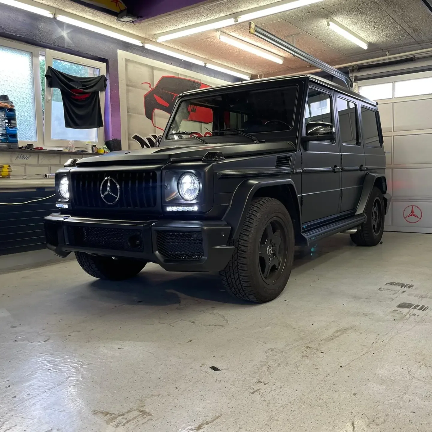 Mercedes-Benz G55 AMG, Folierung