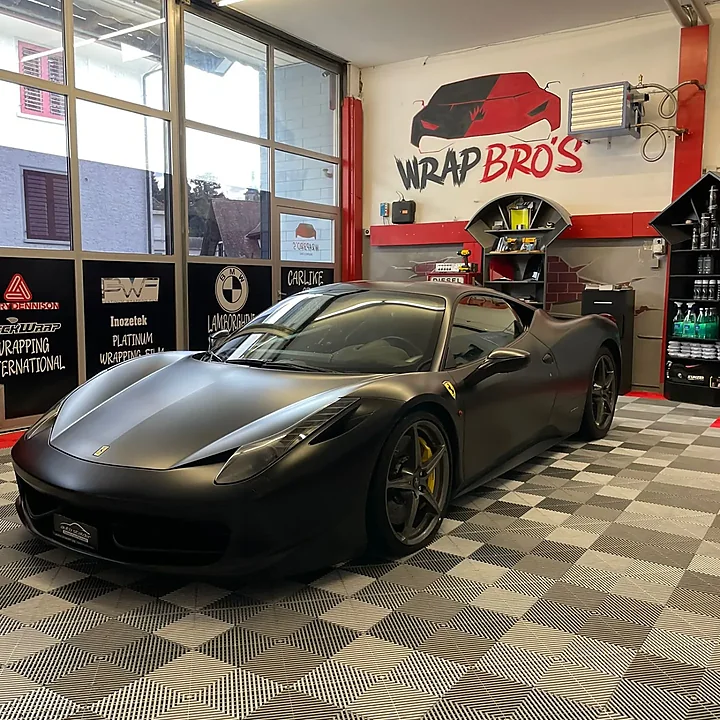 Ferrari 458 Italia, Folierung, Bild 1