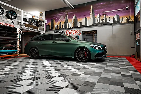 Mercedes-AMG CLA 45 Shooting Brake, Folierung von WrapBro's