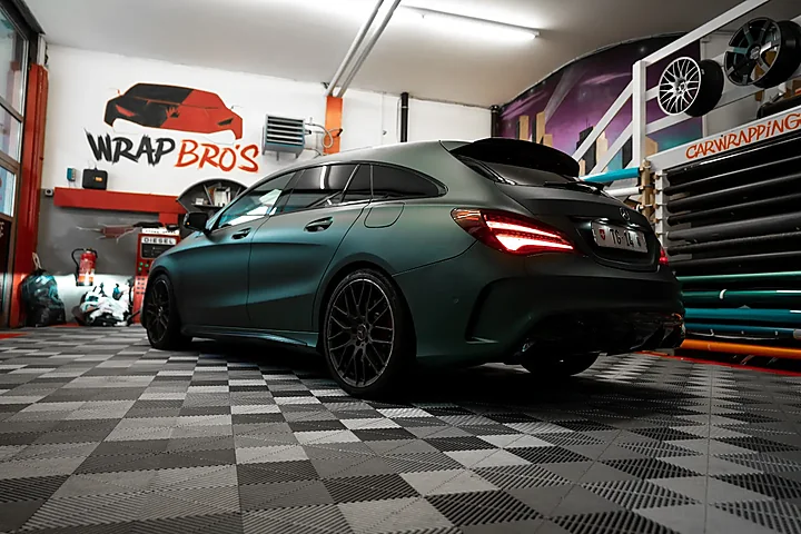 Mercedes-AMG CLA 45 Shooting Brake, Folierung, Bild 5