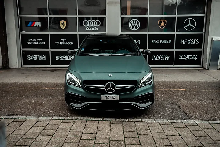 Mercedes-AMG CLA 45 Shooting Brake, Folierung, Bild 9