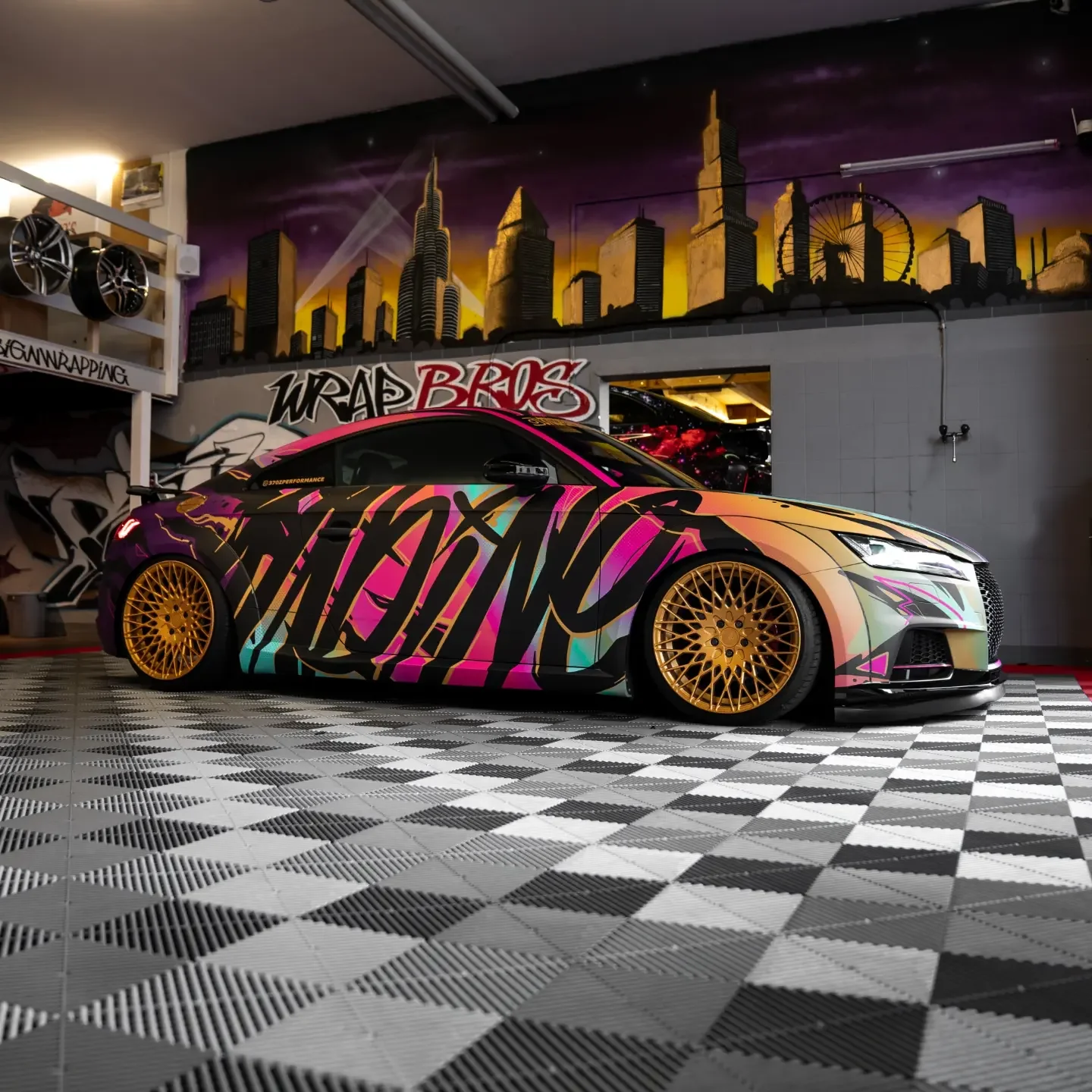 Audi TT, Digitaldruckfolierung
