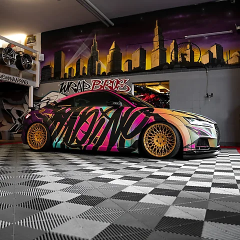 Audi TT, Digitaldruckfolierung von WrapBro's