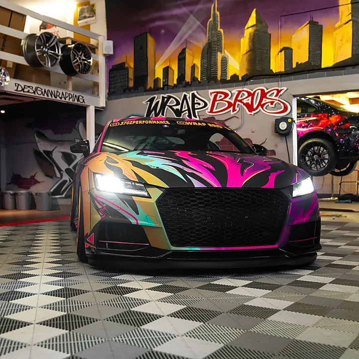 Audi TT, Digitaldruckfolierung, Bild 1