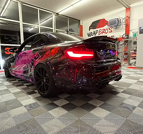 BMW M2 Competition, Digitaldruckfolierung von WrapBro's
