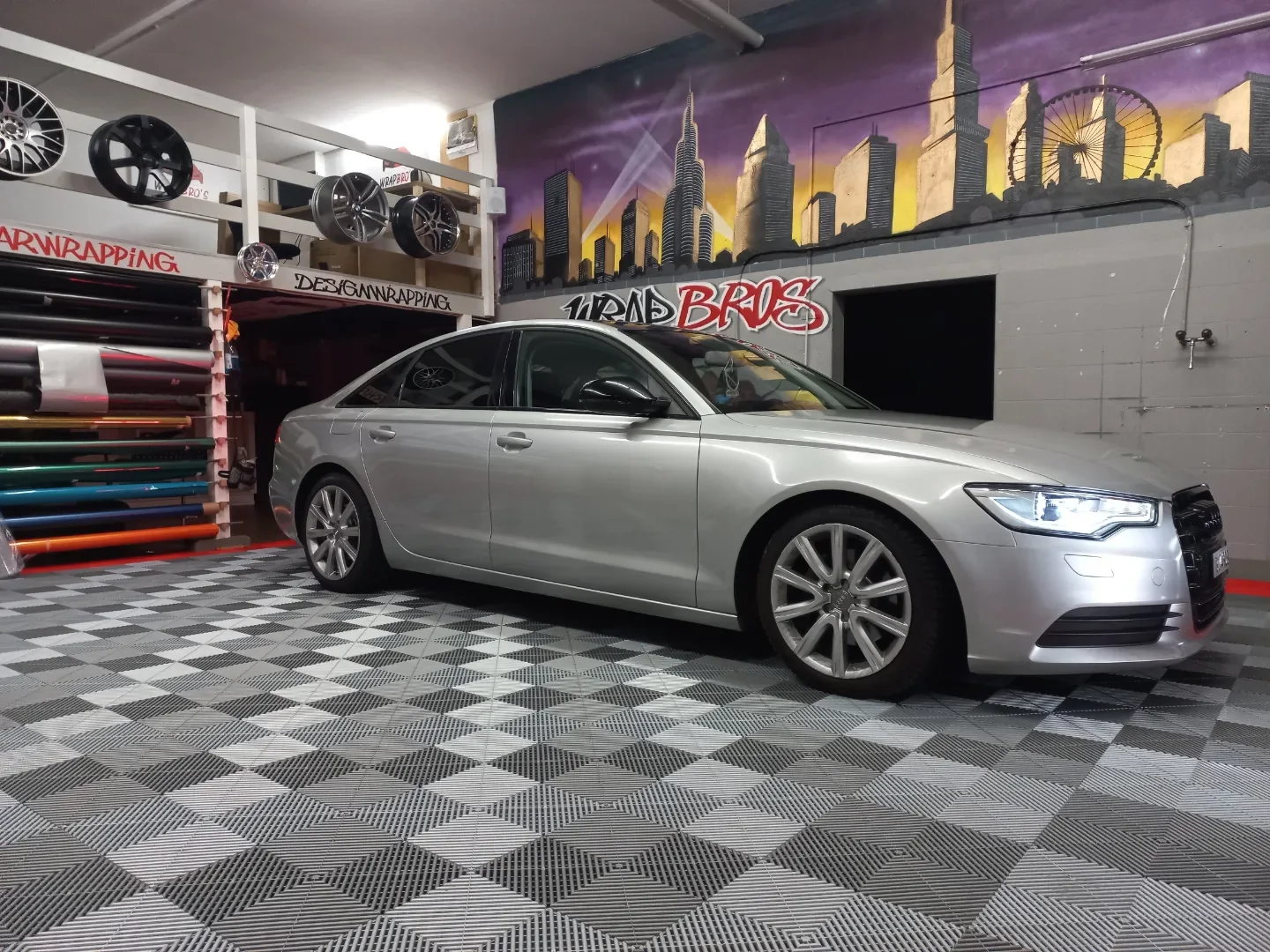 Audi A6, Folierung