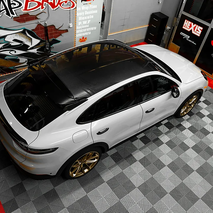 Porsche Cayenne Turbo GT, Folierung + Tönung, Bild 1