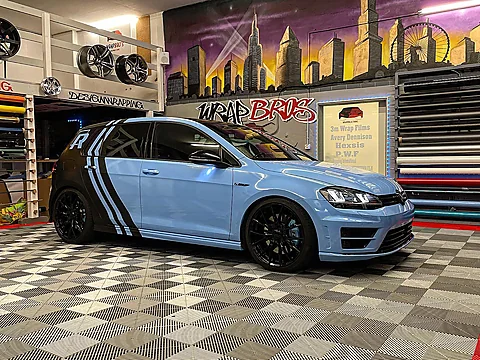 VW Golf 7 R, Folierung von WrapBro's