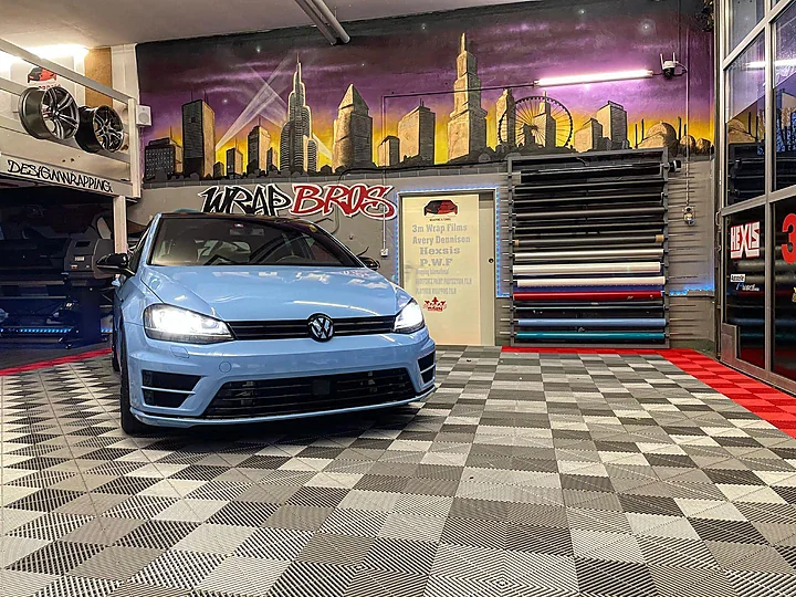 VW Golf 7 R, Folierung, Bild 1