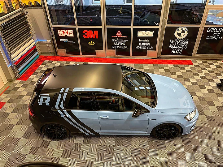 VW Golf 7 R, Folierung, Bild 3