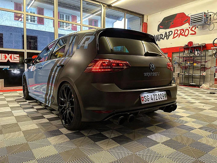 VW Golf 7 R, Folierung, Bild 5