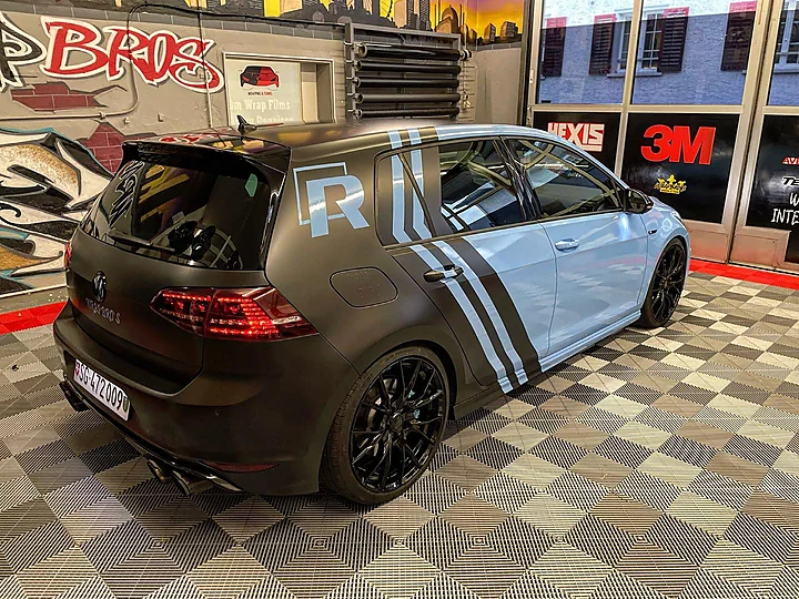 VW Golf 7 R, Folierung, Bild 7
