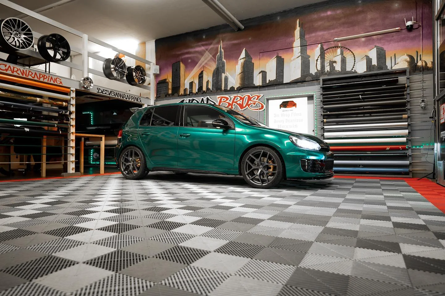VW Golf 6 GTI, Folierung