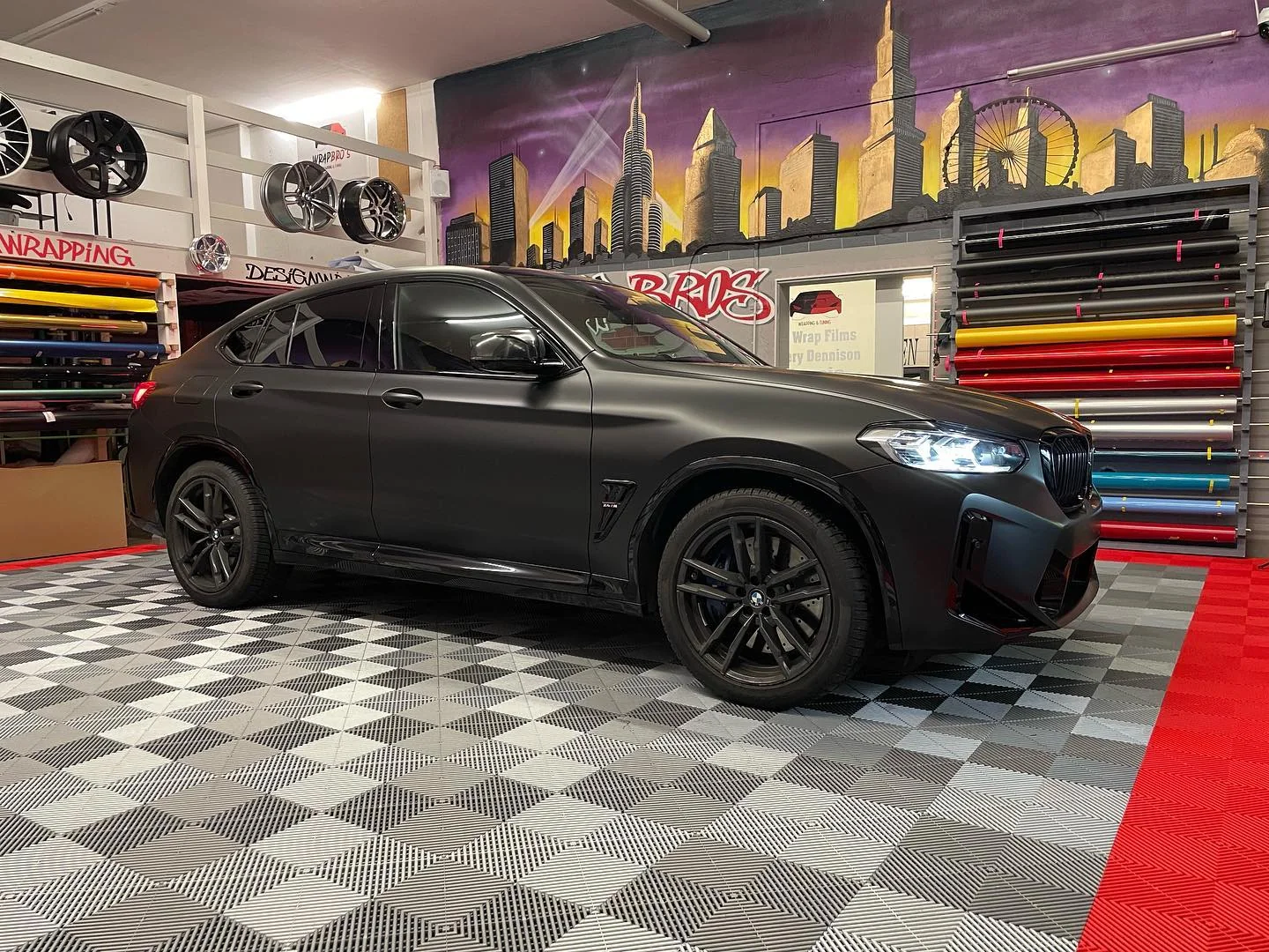 BMW X4 M Competition, Folierung + Reinigung