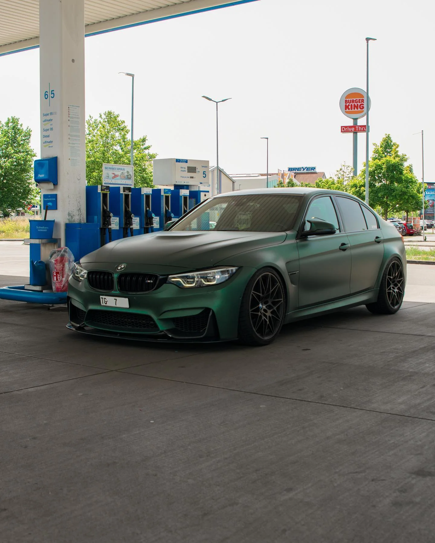 BMW M3 Competition, Folierung