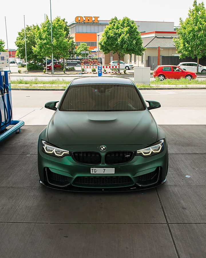 BMW M3 Competition, Folierung, Bild 1