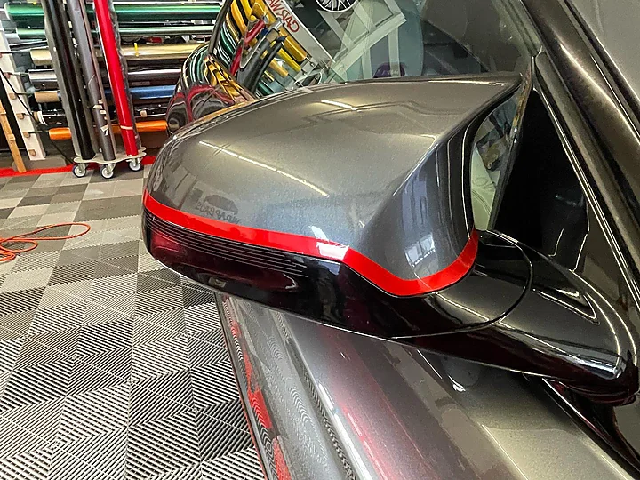 BMW M4, Teilfolierung, Bild 2