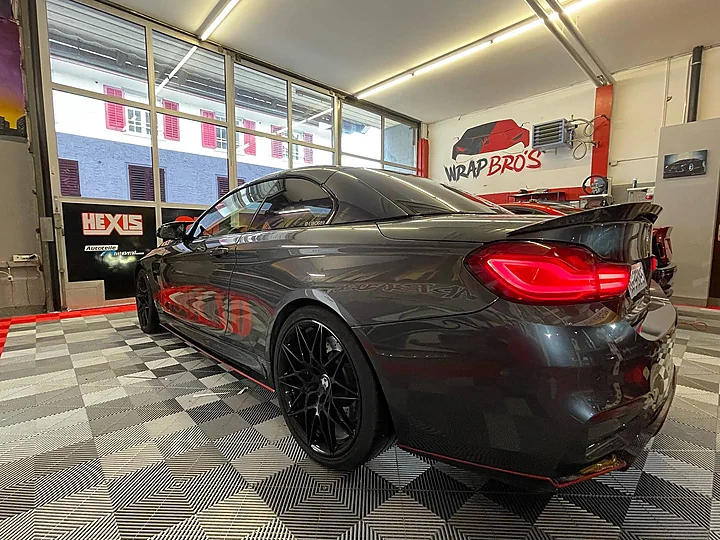 BMW M4, Teilfolierung, Bild 4