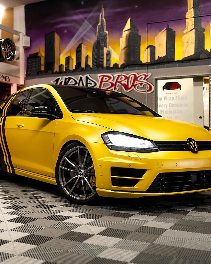 VW Golf 7 R, Folierung, Bild 1