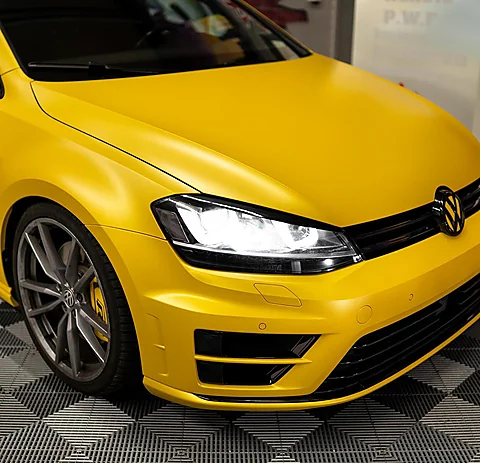 VW Golf 7 R, Folierung von WrapBro's